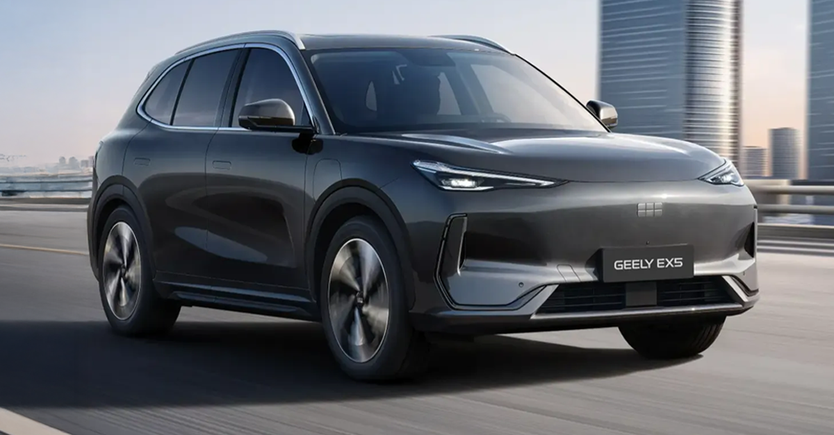 Carro elétrico SUV Geely EX5
