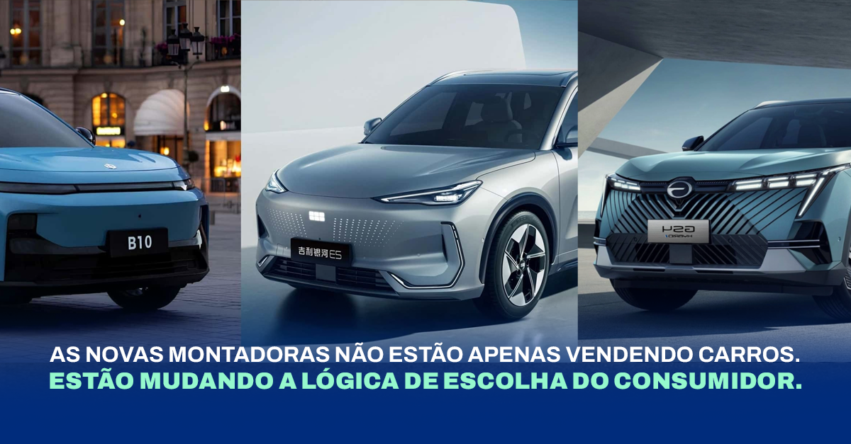 O AVANÇO DAS NOVAS MONTADORAS